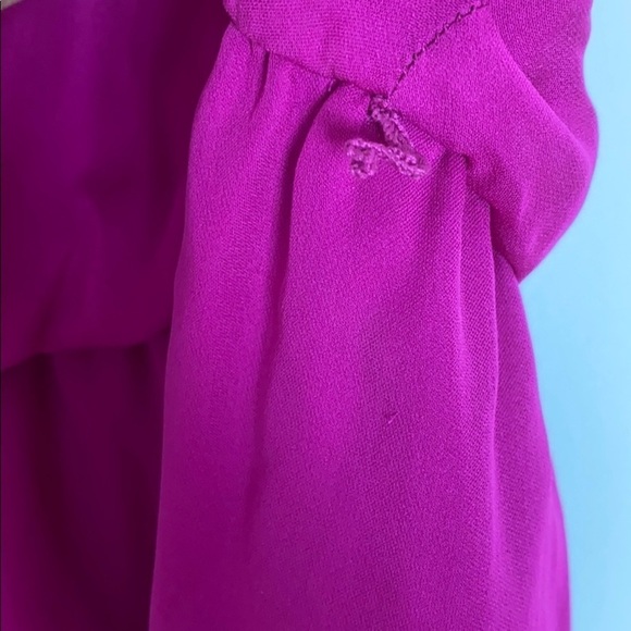 Haute Hippie silk draped asymmetrical dress - Picture 7 of 12